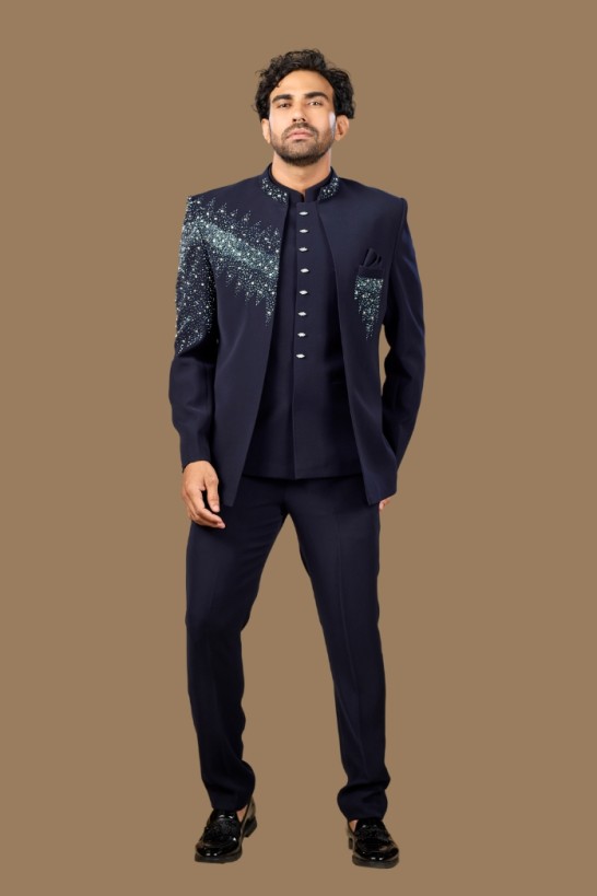 NAVY BLUE JODHPURI